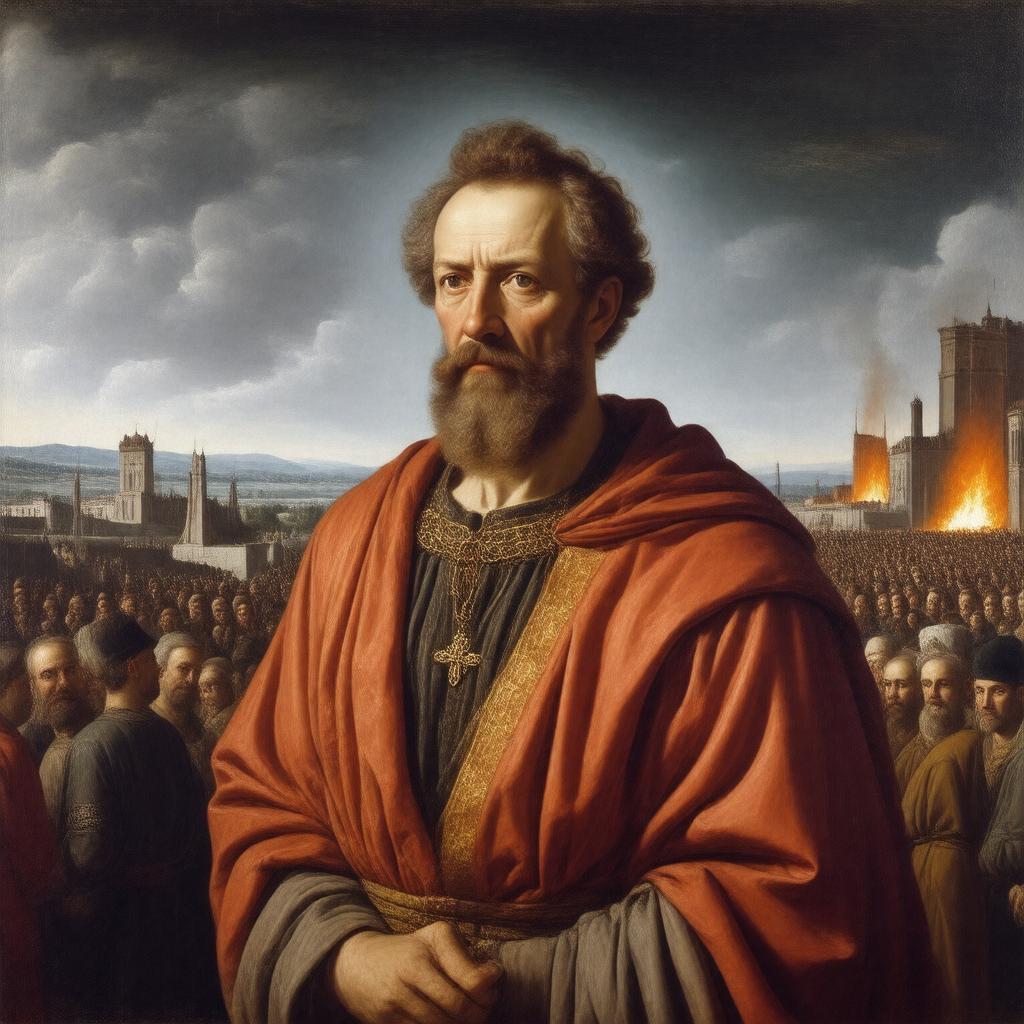 AI-created image of Michael Servetus