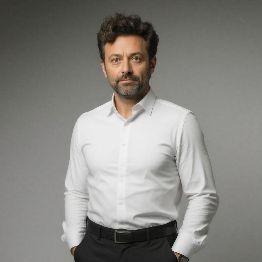 AI-created image of Michael Sheen