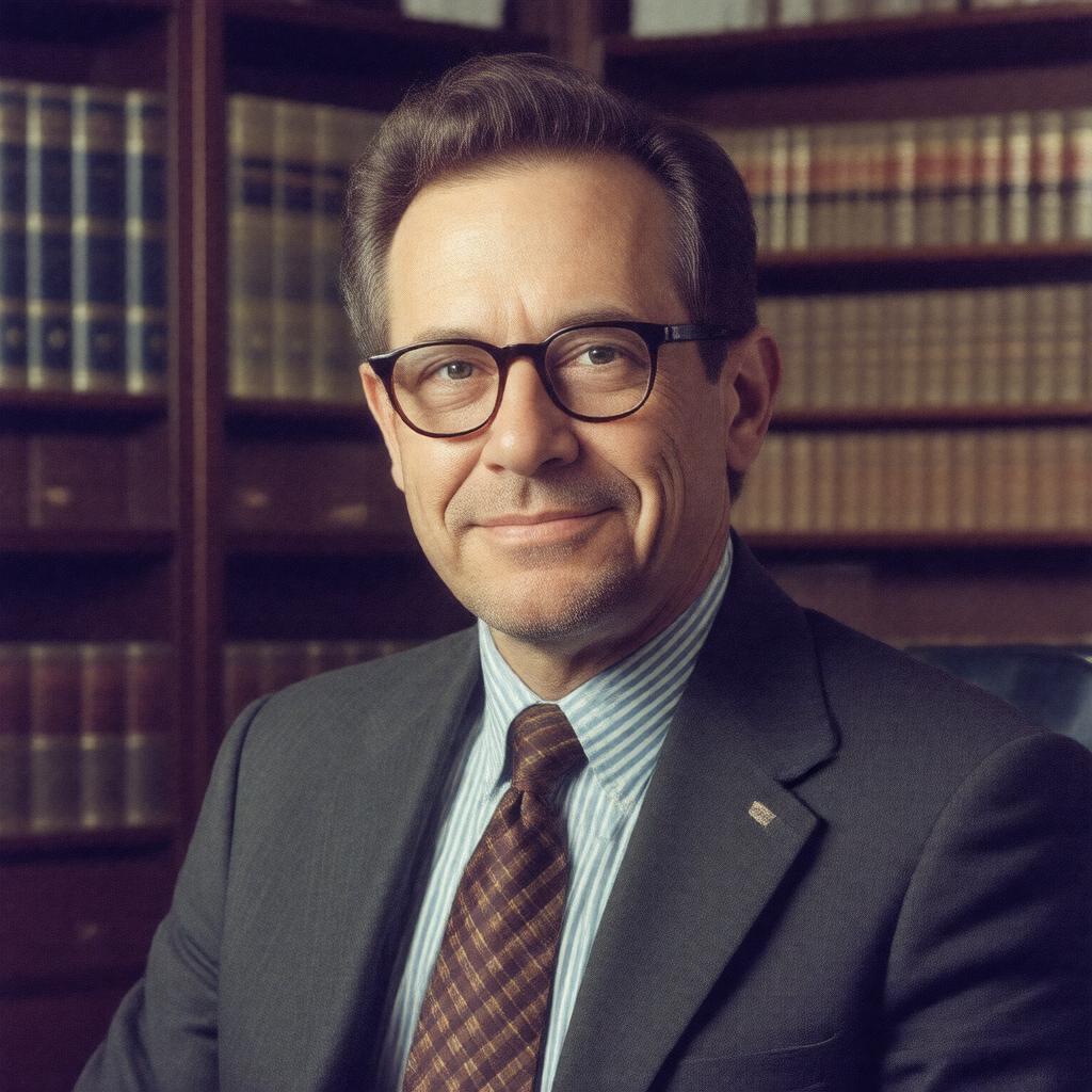 Click to view larger image AI-created image of Michael Silverstein