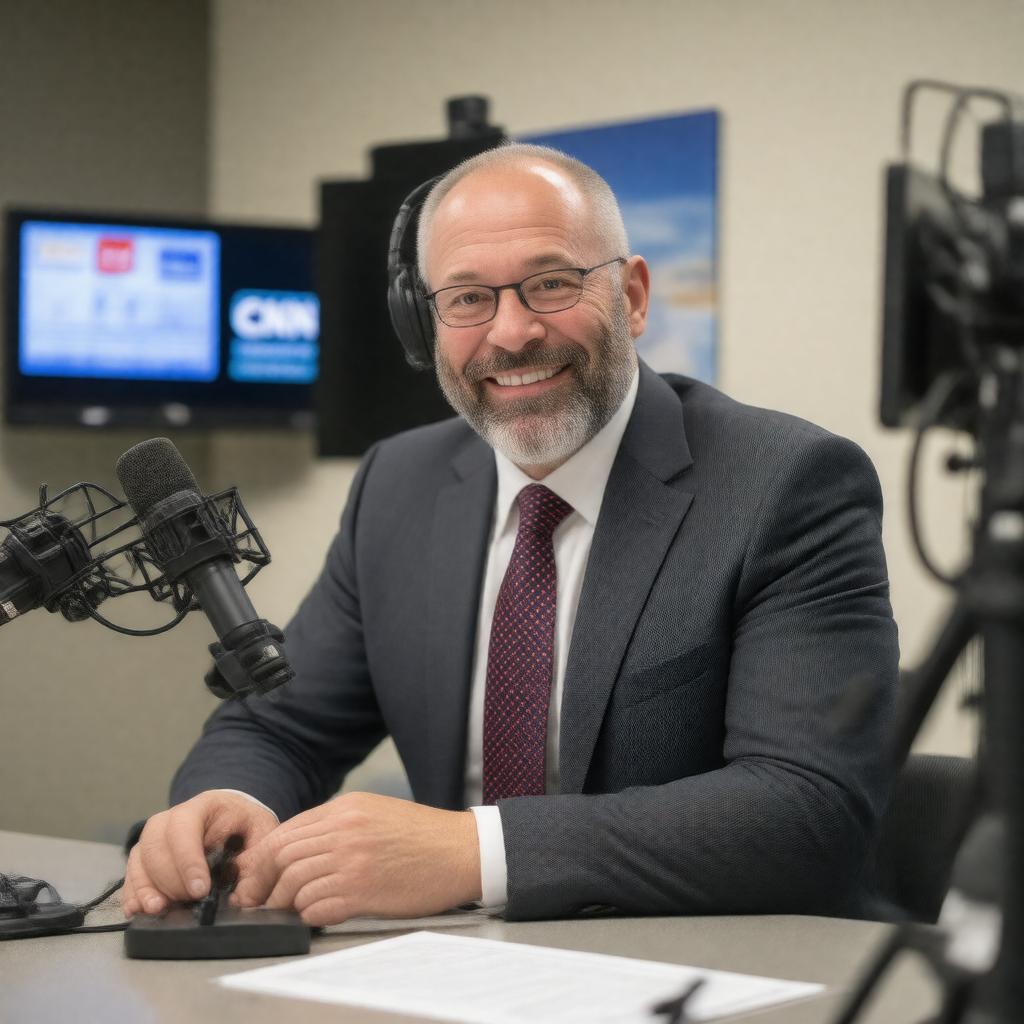 AI-created image of Michael Smerconish