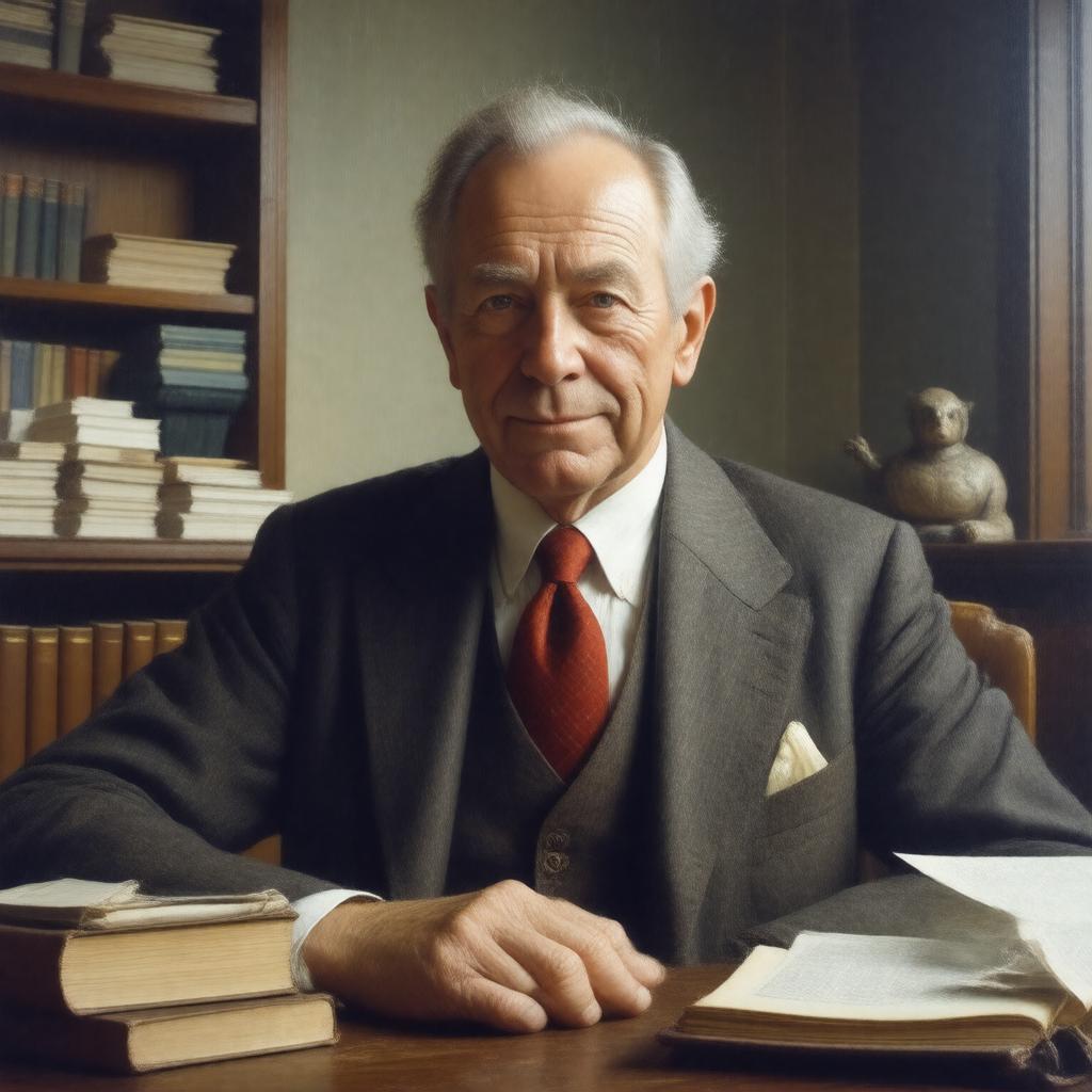 AI-created image of Michael Young