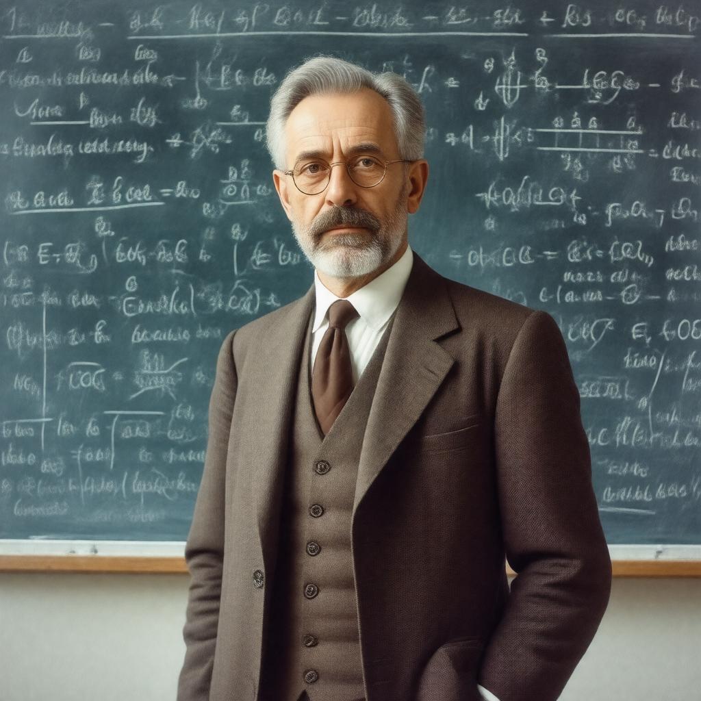 AI-created image of Michel Baranger