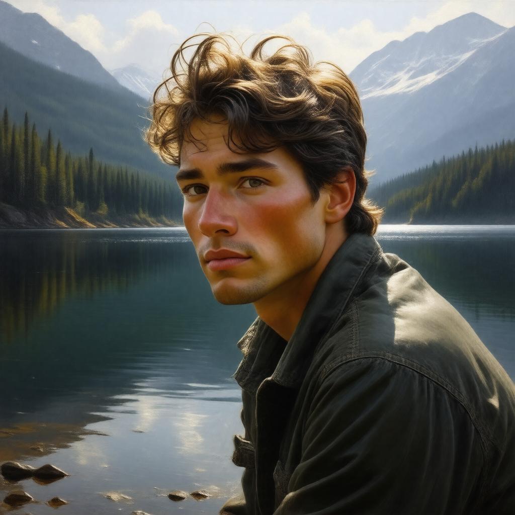 Click to view larger image AI-created image of Michel Trudeau