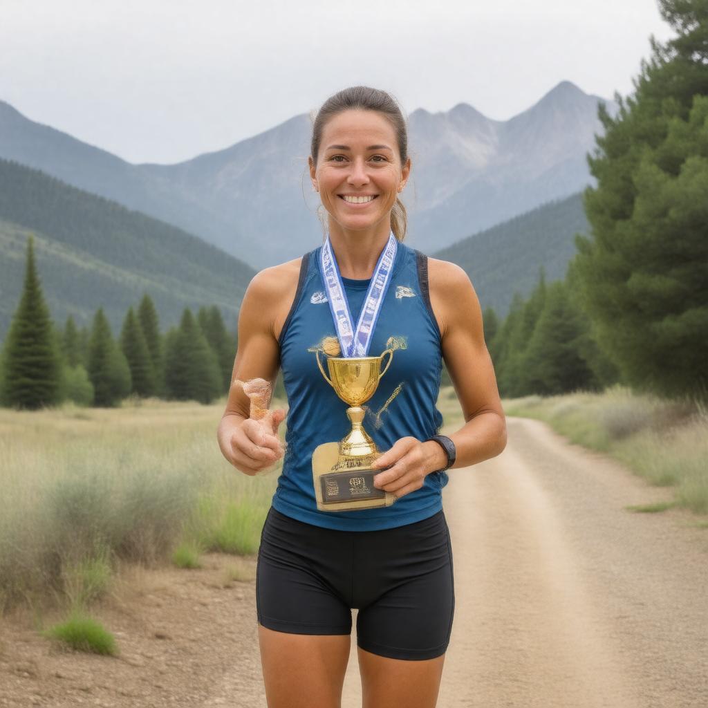 AI-created image of Michele Yates