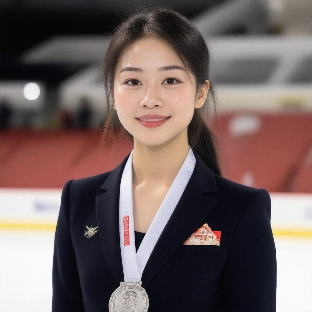 AI-created image of Michelle Wingshan Kwan