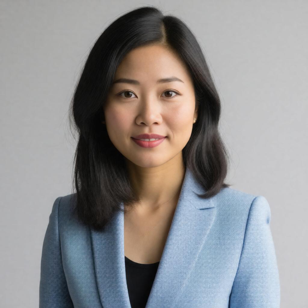 AI-created image of Michelle Wu
