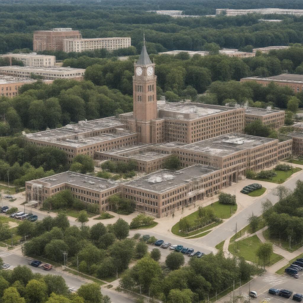 AI-created image of Michigan Medicine