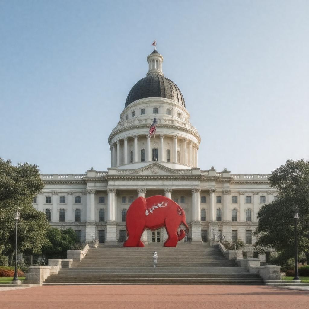 AI-created image of Michigan Republican Party