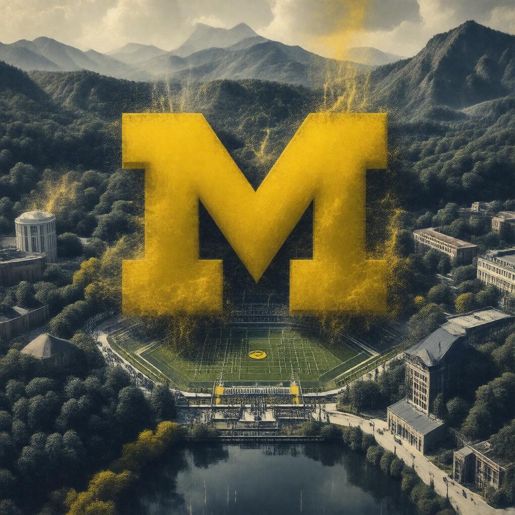 AI-created image of Michigan Wolverines
