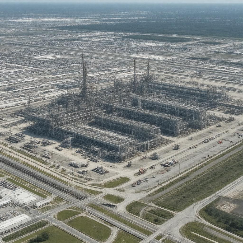 AI-created image of Michoud Assembly Facility