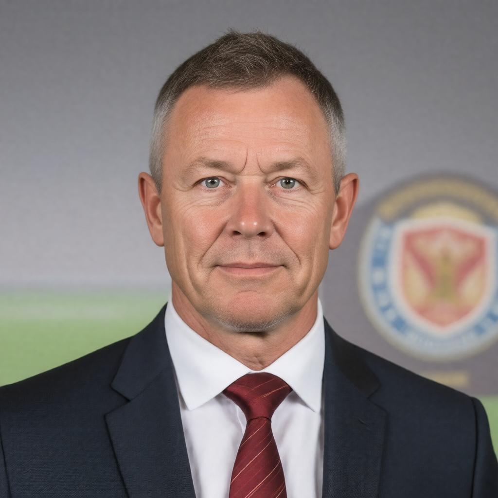 AI-created image of Mick Harford