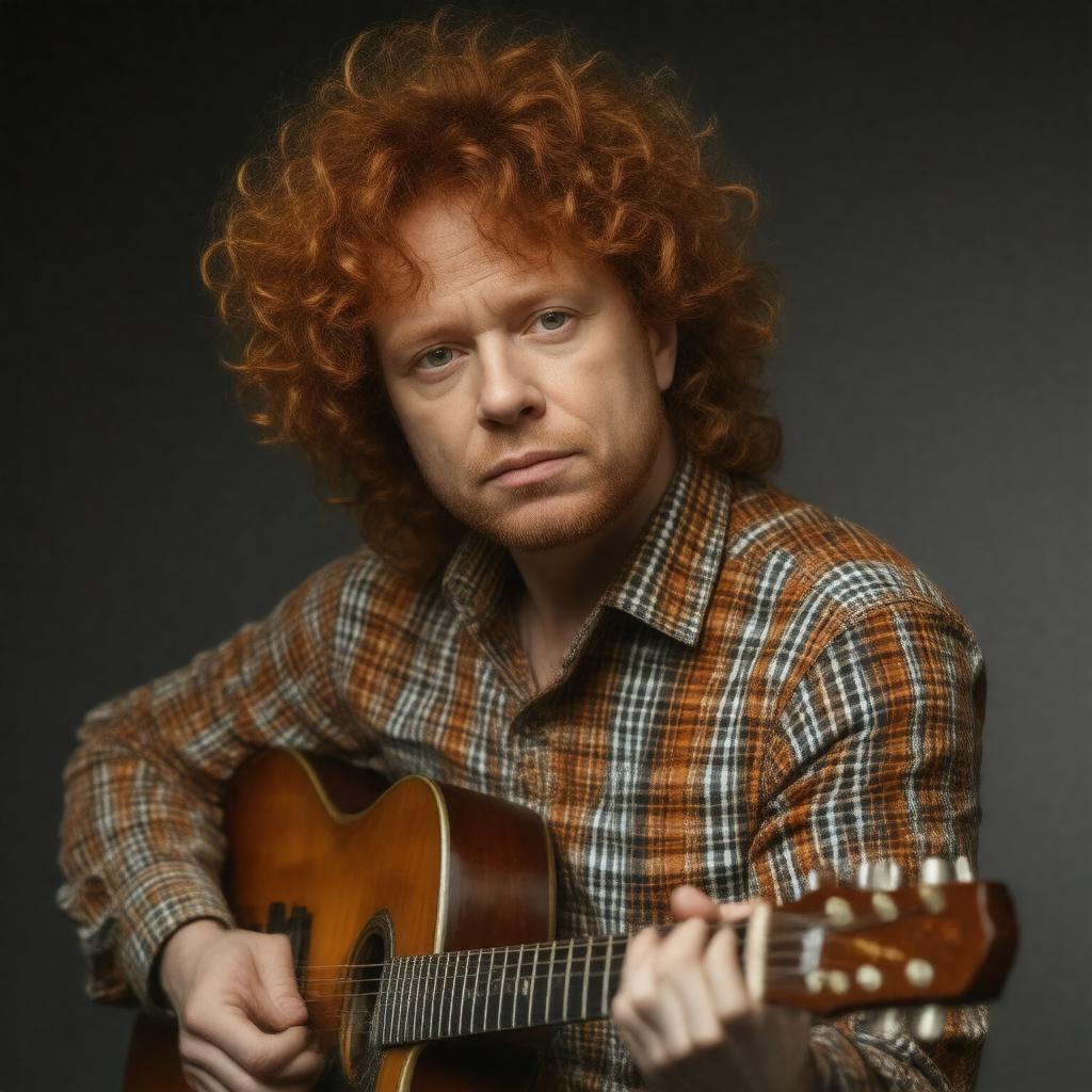 AI-created image of Mick Hucknall