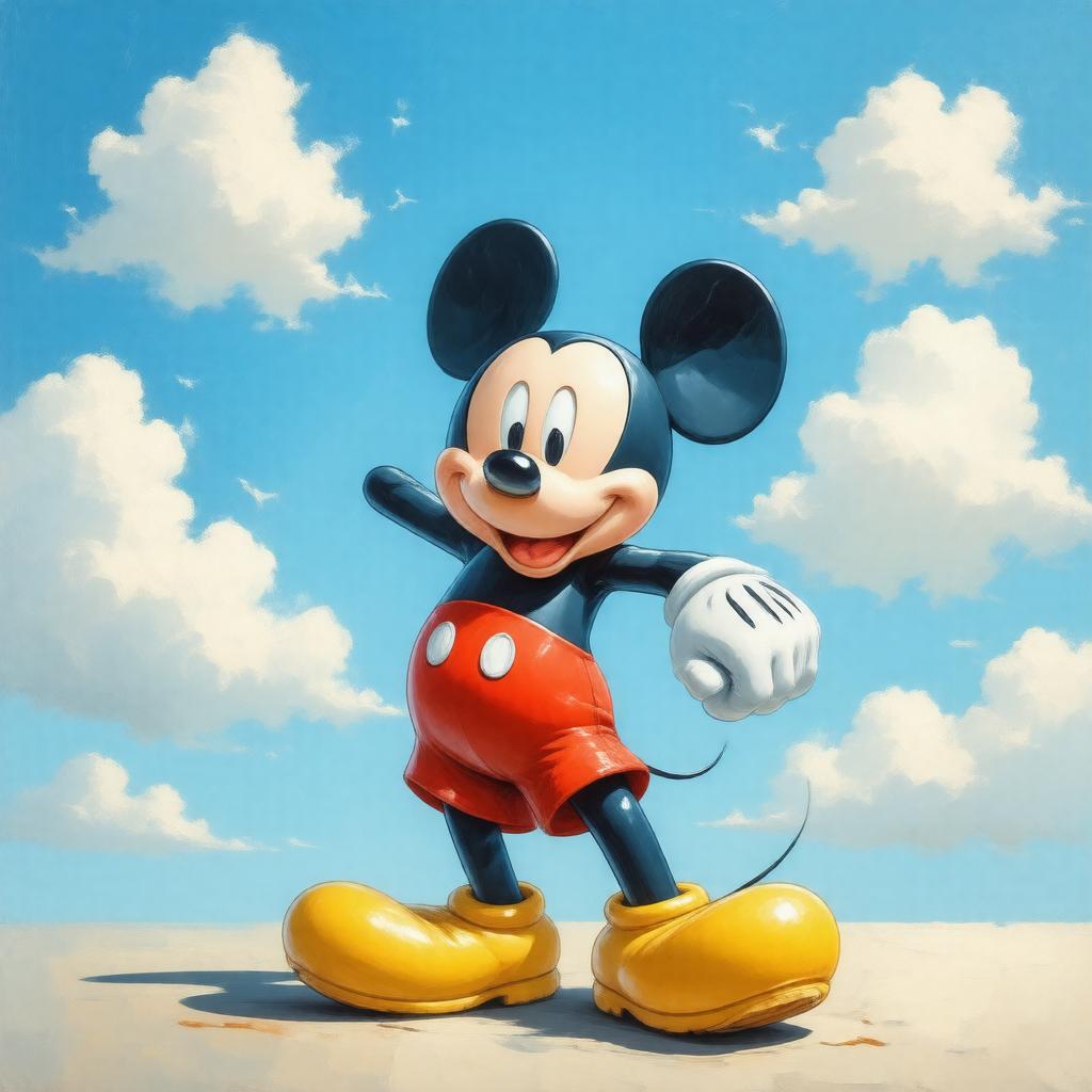 AI-created image of Mickey