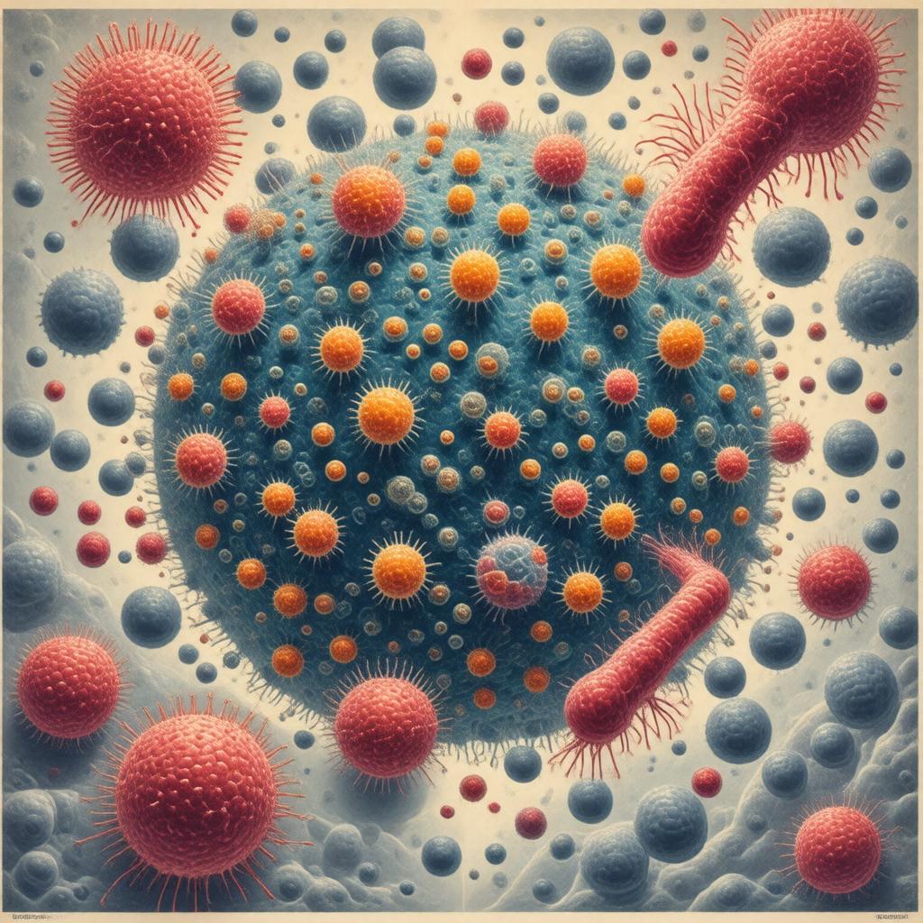 Click to view larger image AI-created image of Microbiology Society