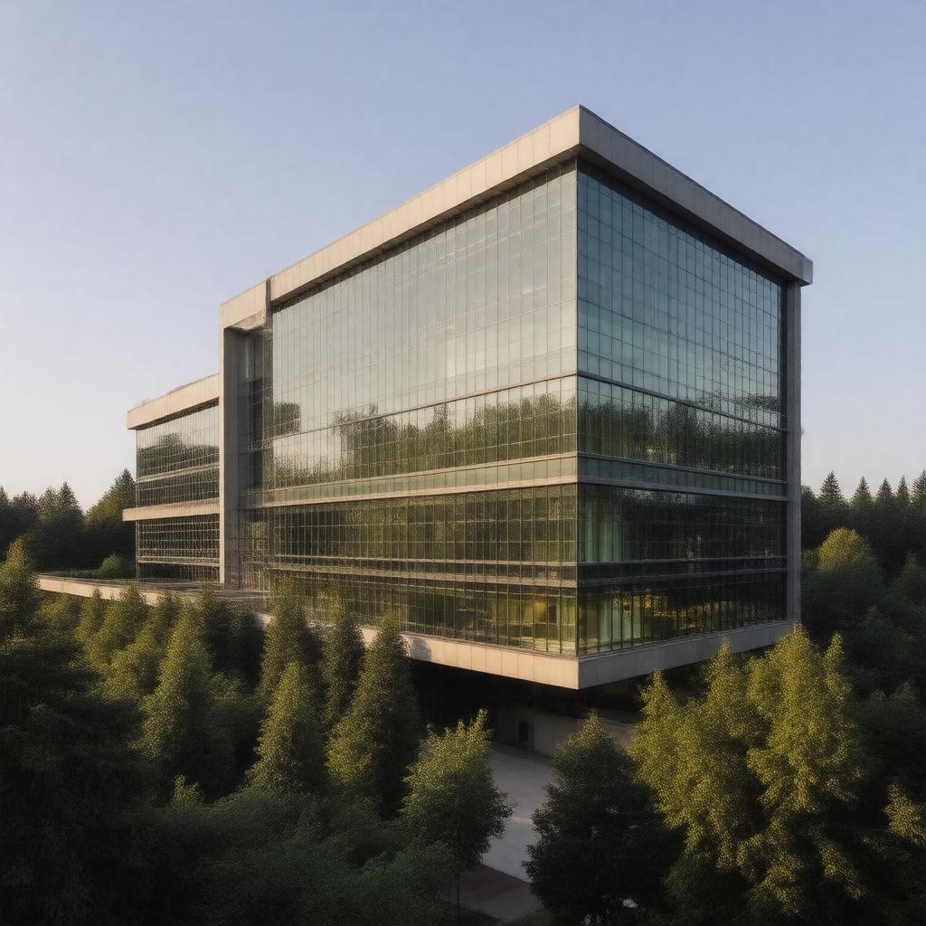 AI-created image of Microsoft (1975–2014)