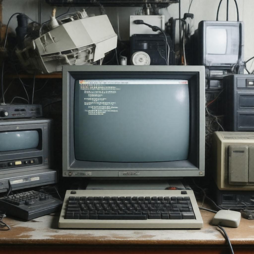 AI-created image of Microsoft BASIC
