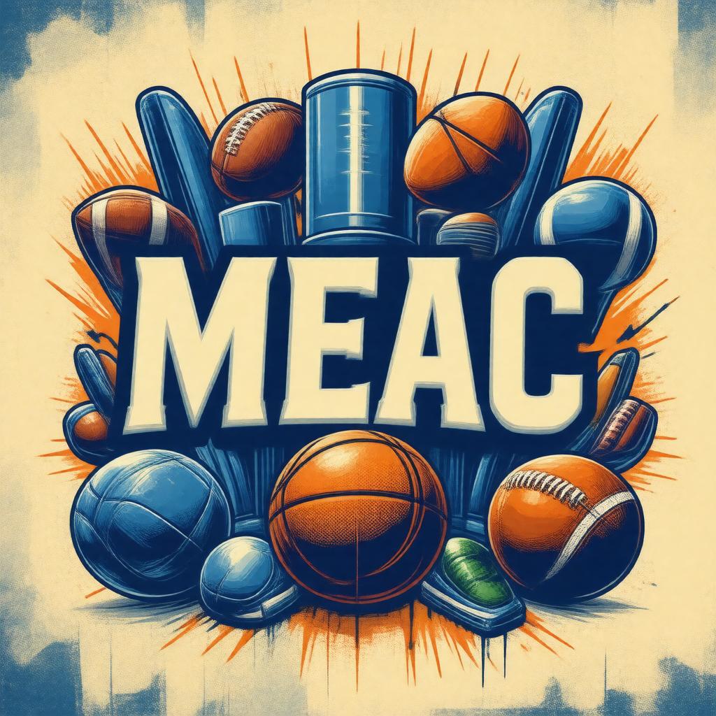 AI-created image of Mid-Eastern Athletic Conference