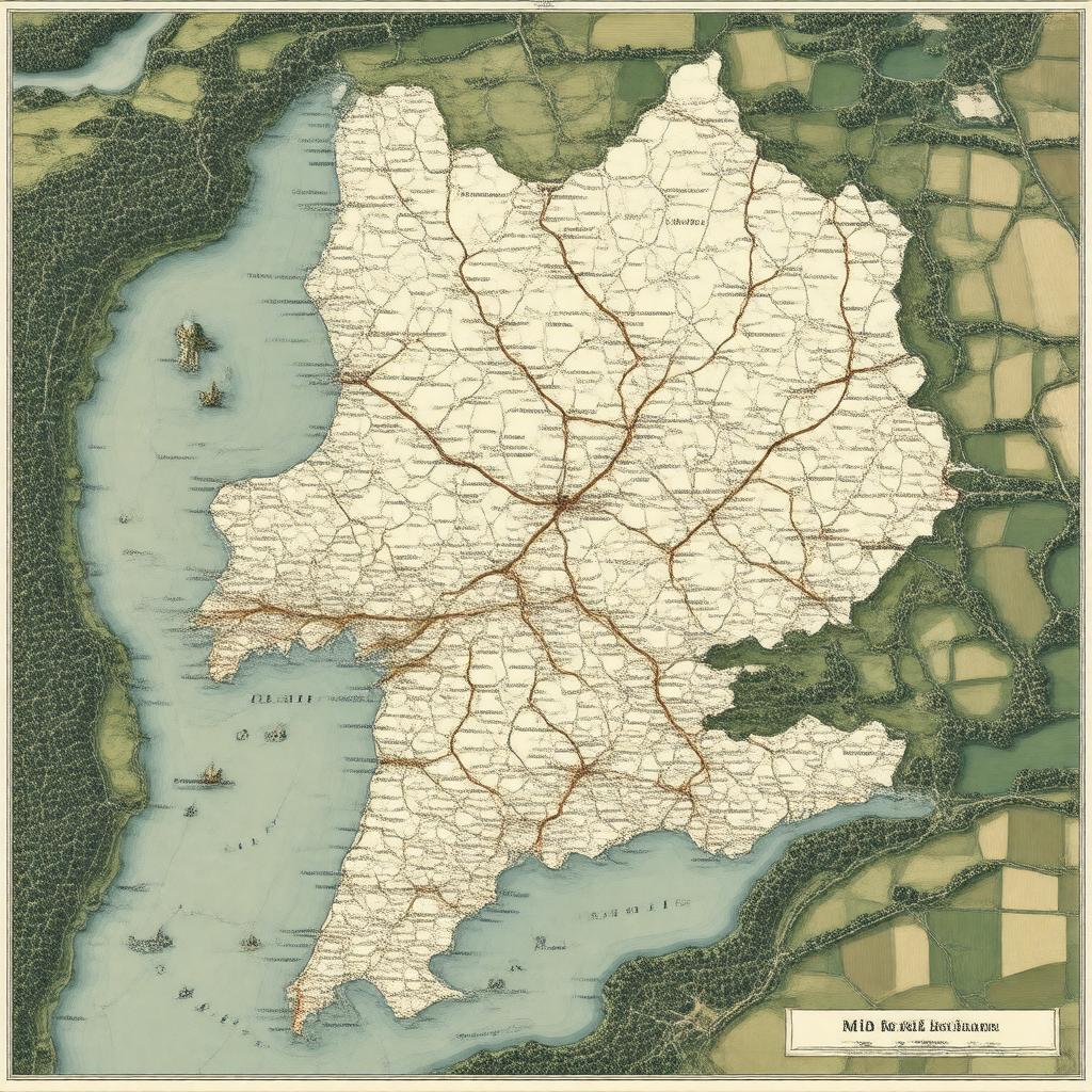 AI-created image of Mid Norfolk