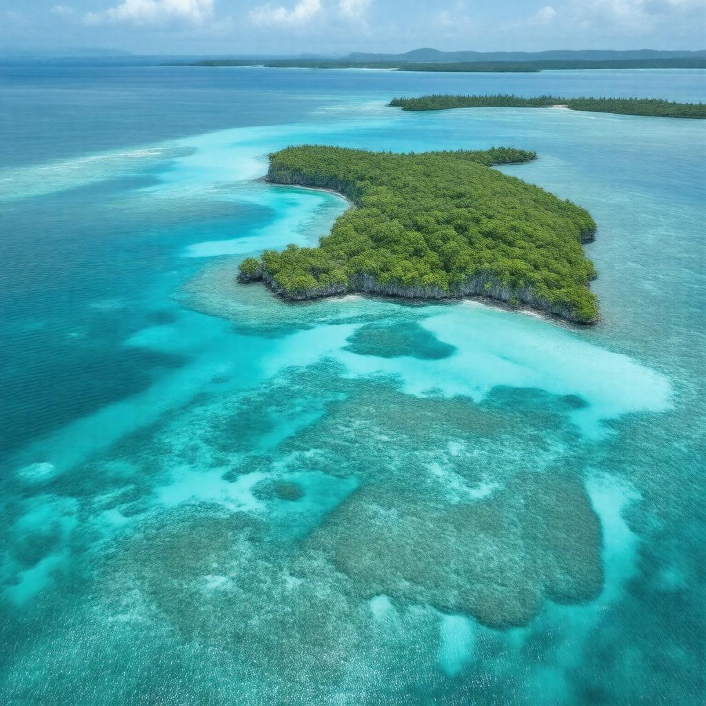 AI-created image of Middle Caicos