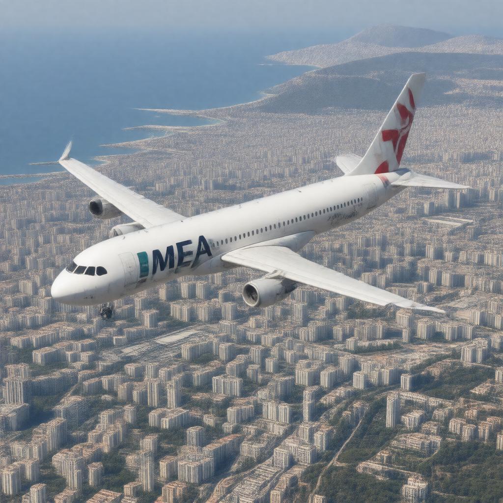 AI-created image of Middle East Airlines