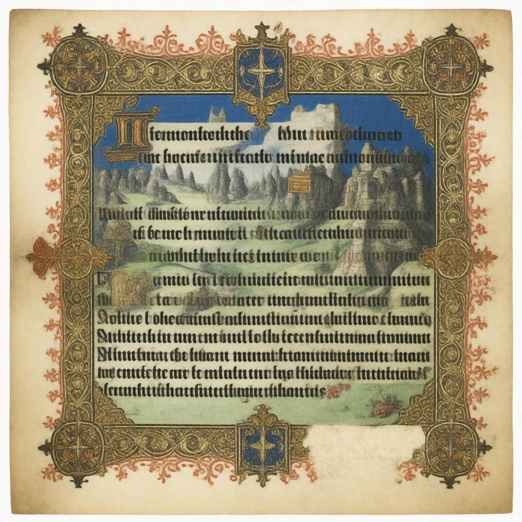 AI-created image of Middle High German