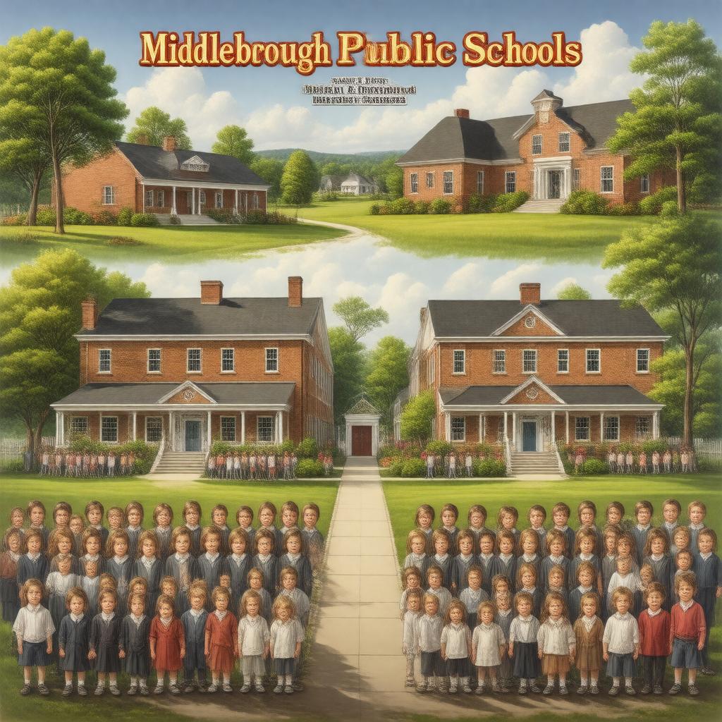 AI-created image of Middleborough Public Schools