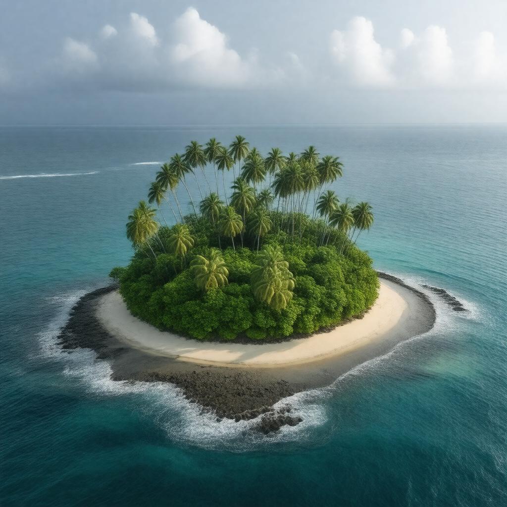 AI-created image of Middlebrook Islands