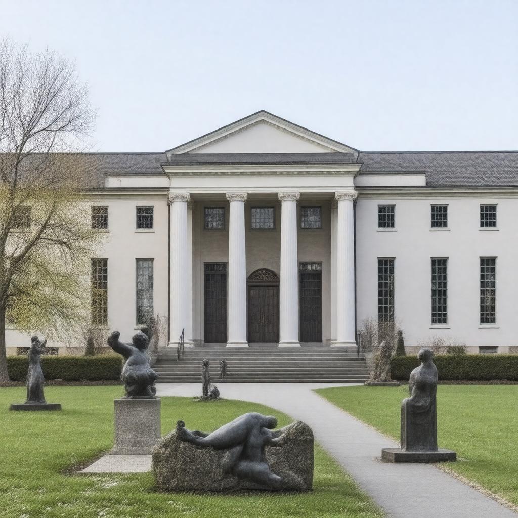 AI-created image of Middlebury College Museum of Art