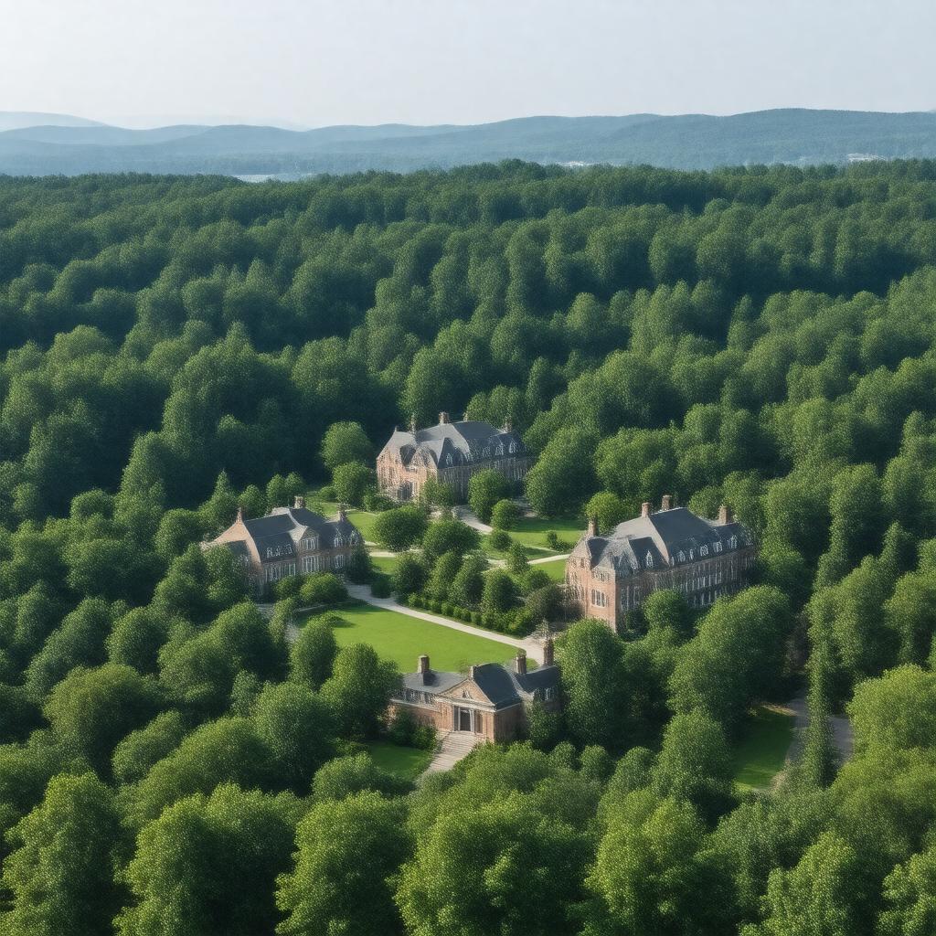 AI-created image of Middlebury Language Schools