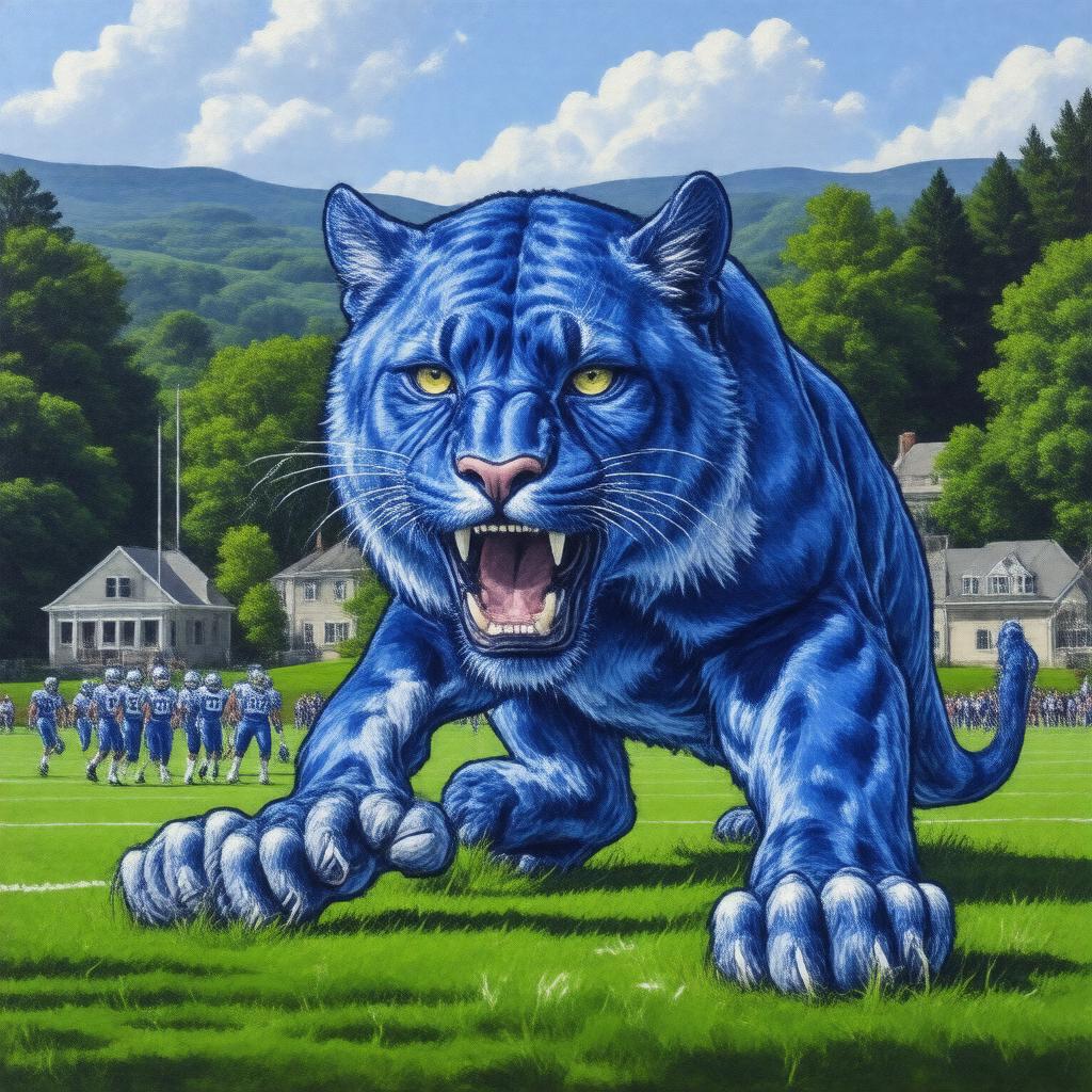 Click to view larger image AI-created image of Middlebury Panthers
