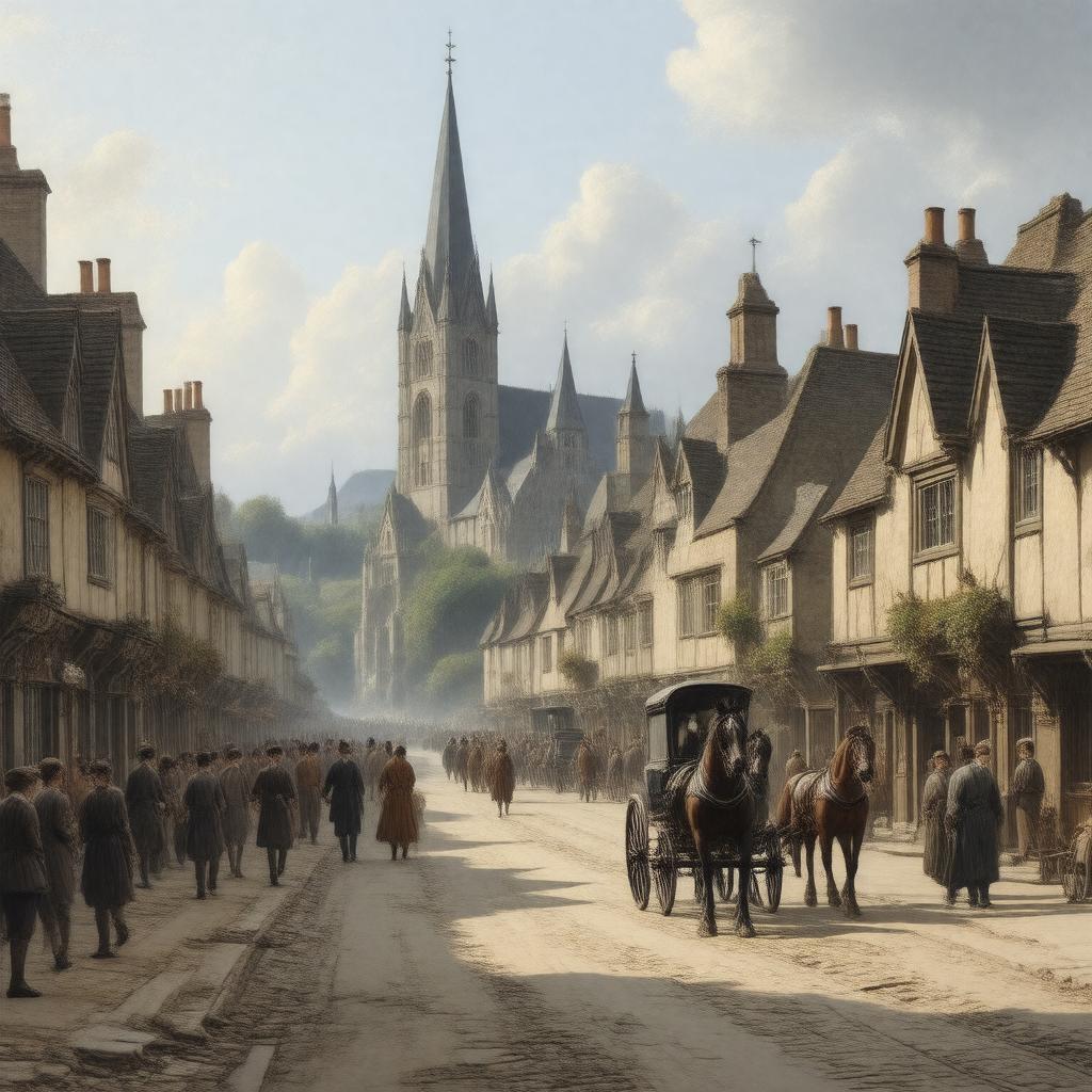 AI-created image of Middlemarch