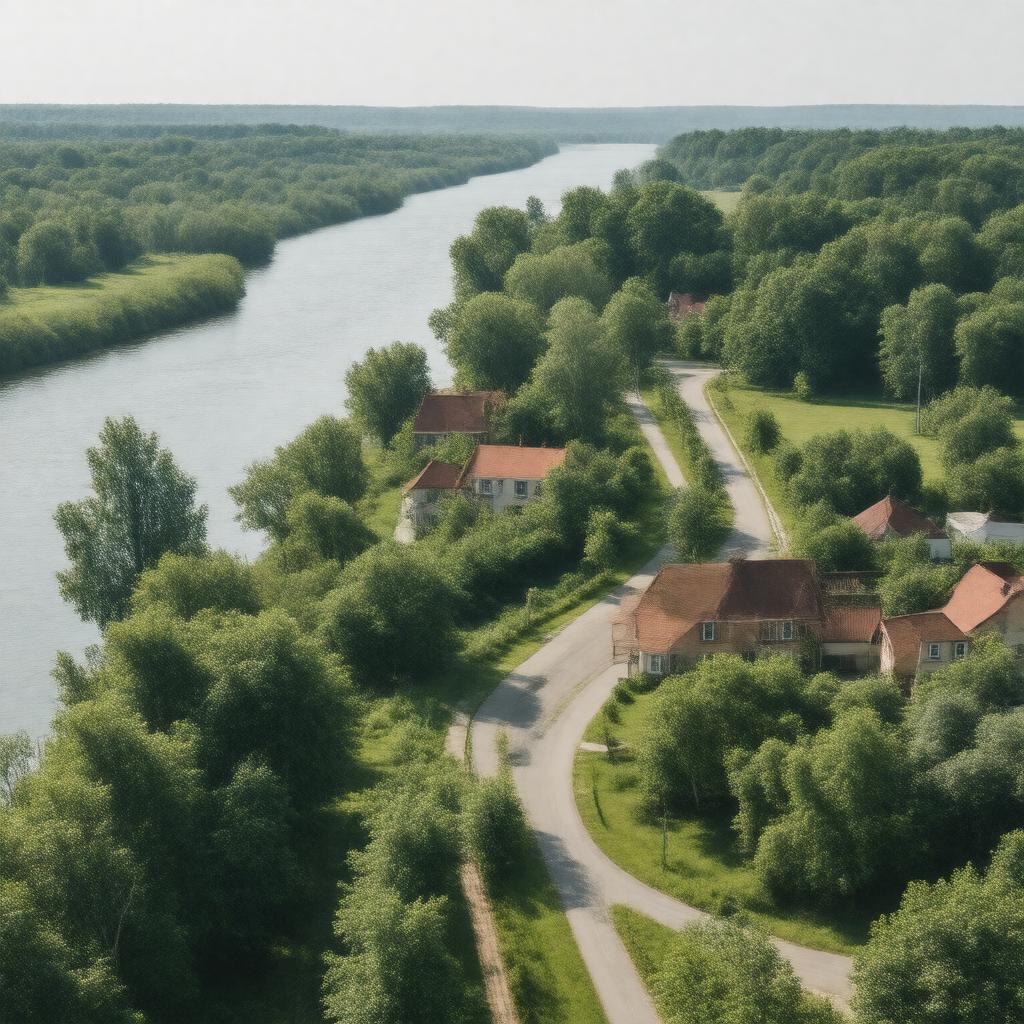 AI-created image of Middleport, Ohio, United States