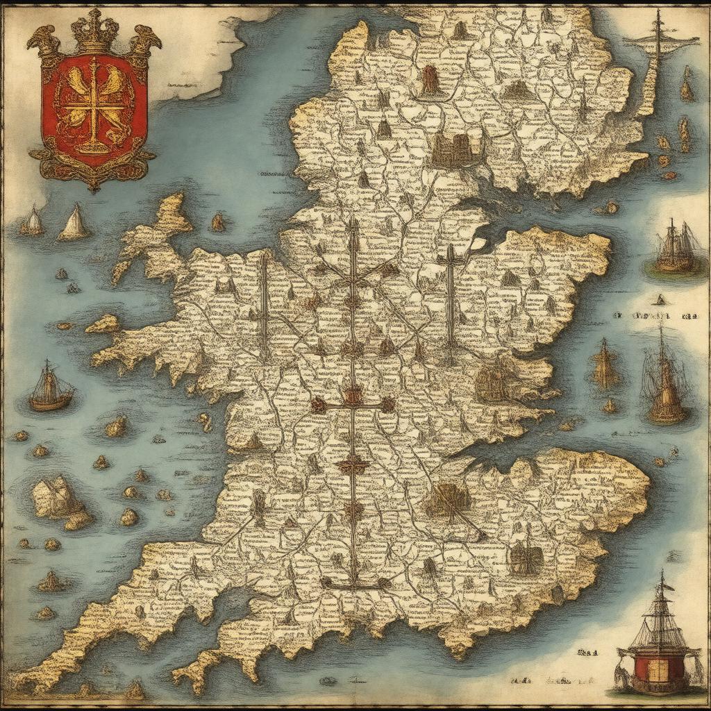 AI-created image of Middlesex (historic county in England)