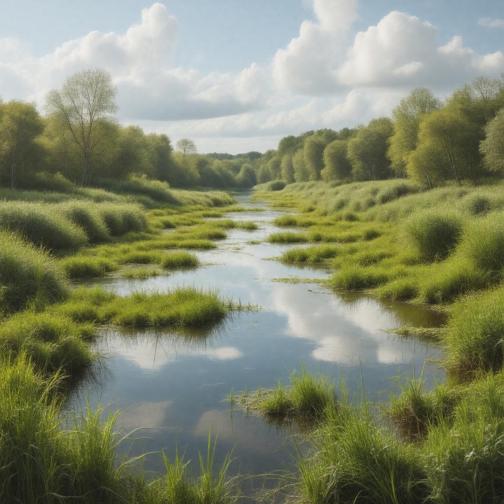 AI-created image of Middleton Lakes