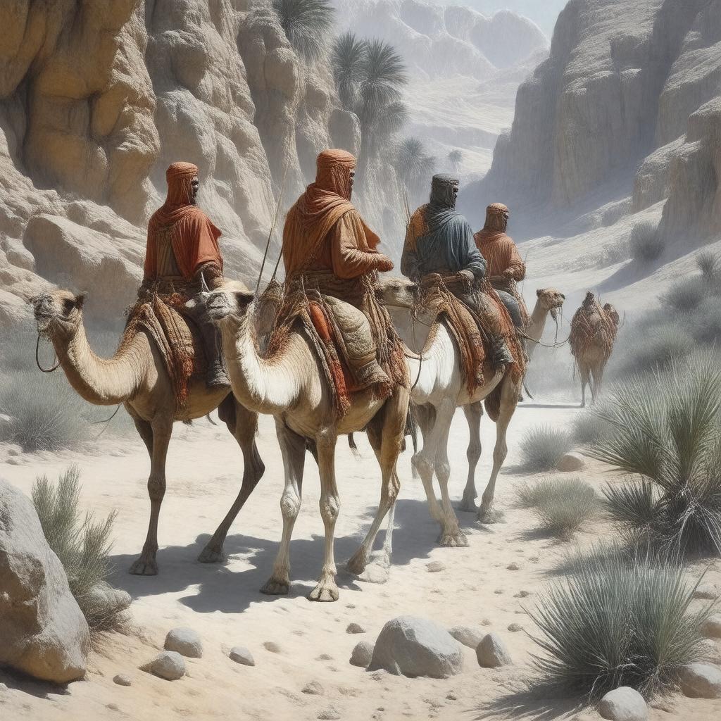 AI-created image of Midianites