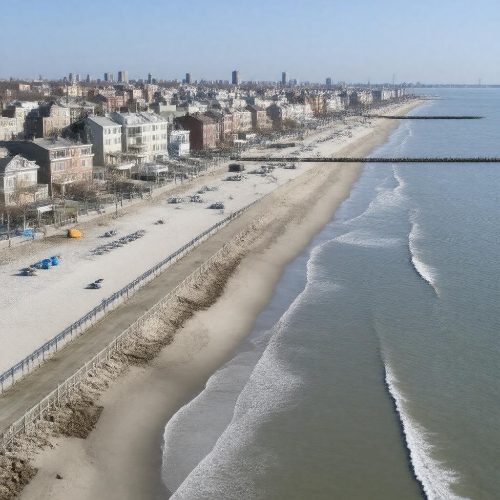 AI-created image of Midland Beach