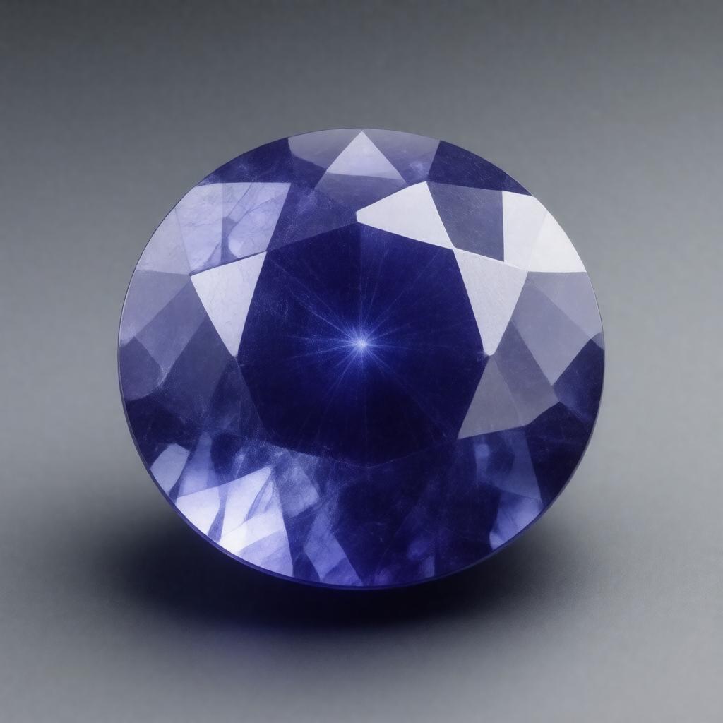 Click to view larger image AI-created image of Midnight Star Sapphire