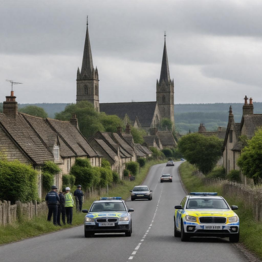 AI-created image of Midsomer Murders