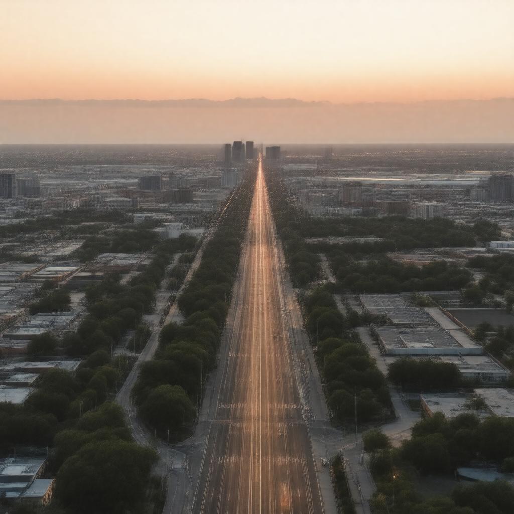 AI-created image of Midwest City, Oklahoma, United States