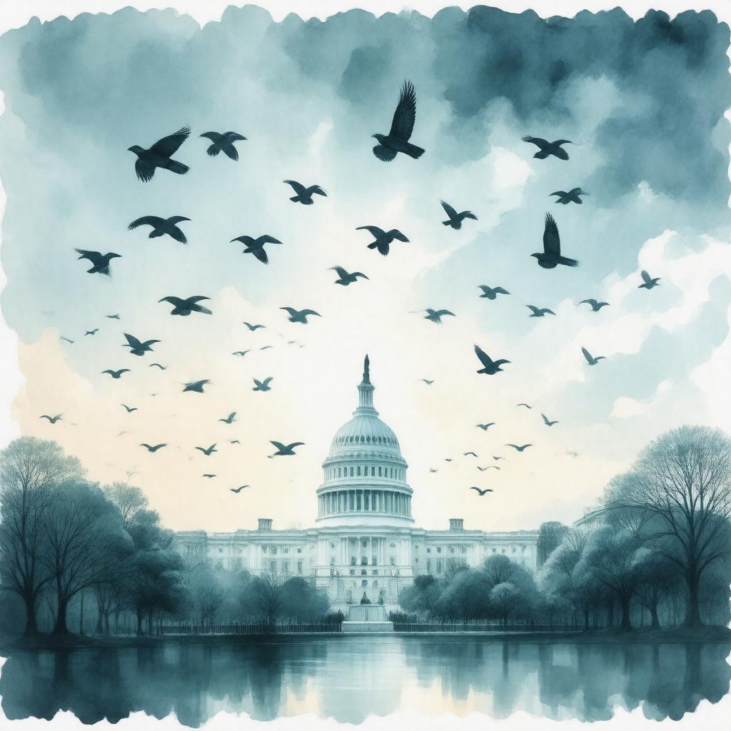 Click to view larger image AI-created image of Migratory Bird Treaty Act (US)