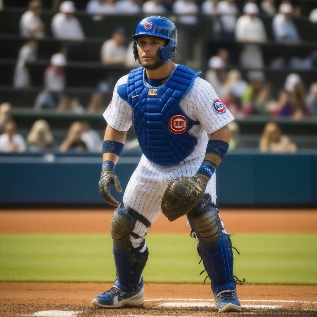 Click to view larger image AI-created image of Miguel Montero