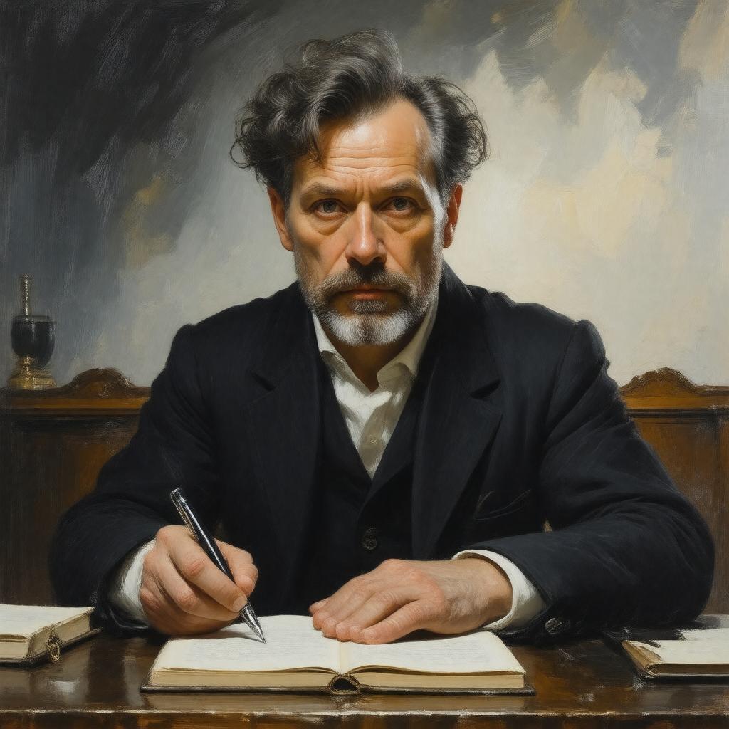 AI-created image of Mike Bartlett