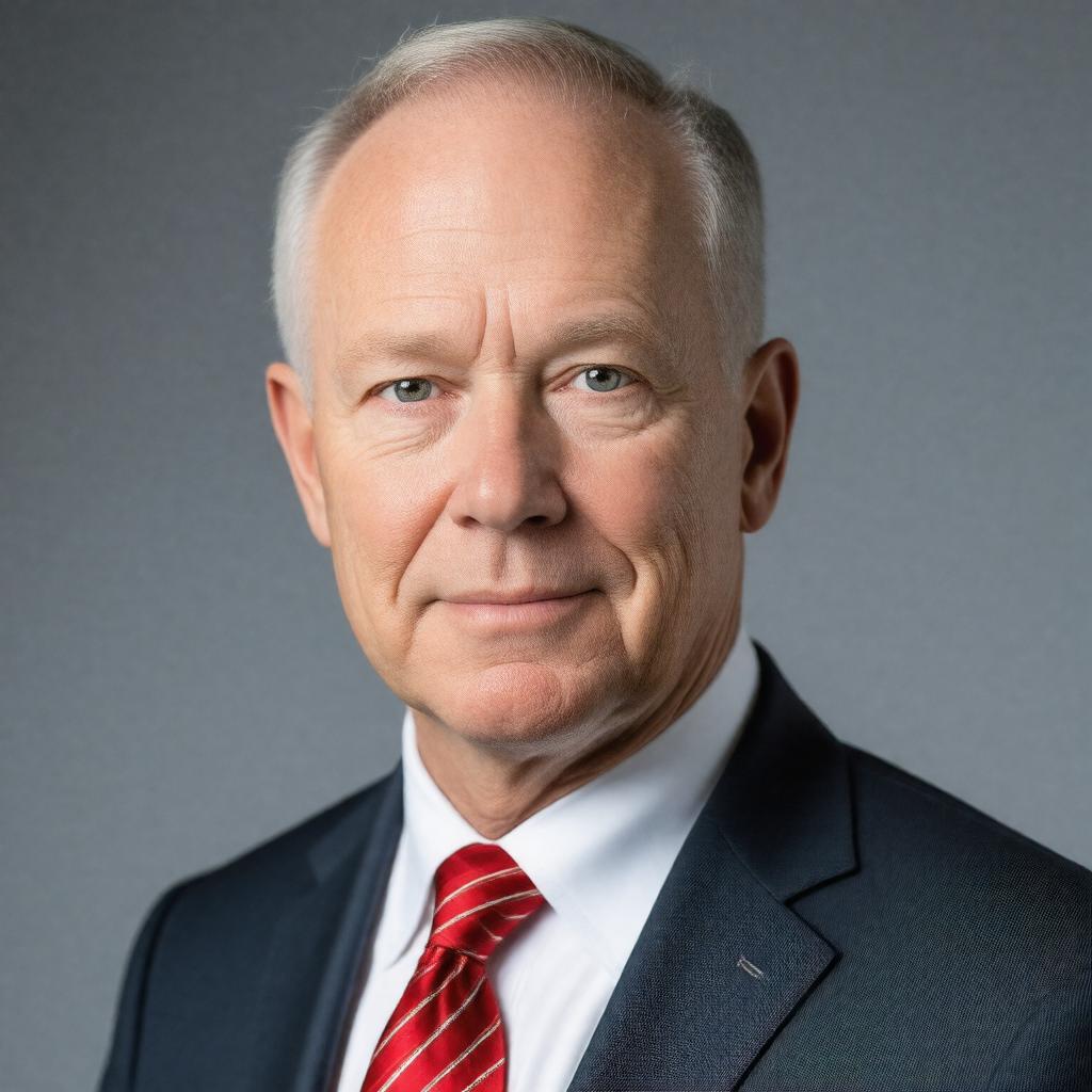 AI-created image of Mike Enzi