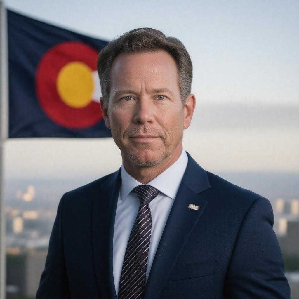 AI-created image of Mike Johnston