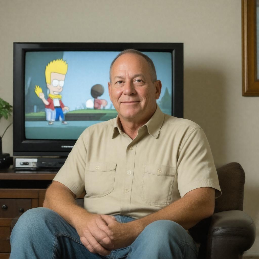AI-created image of Mike Judge