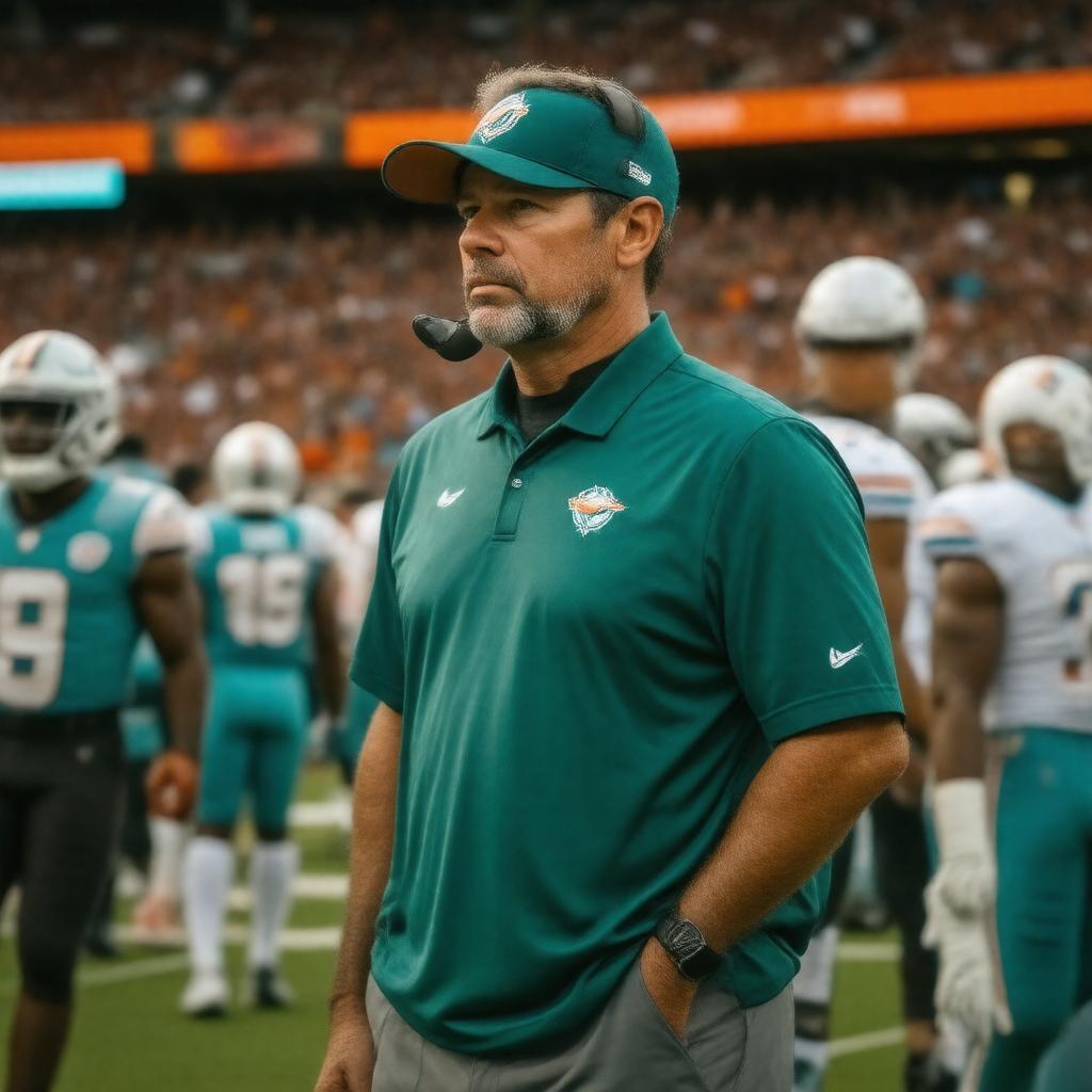 AI-created image of Mike McDaniel