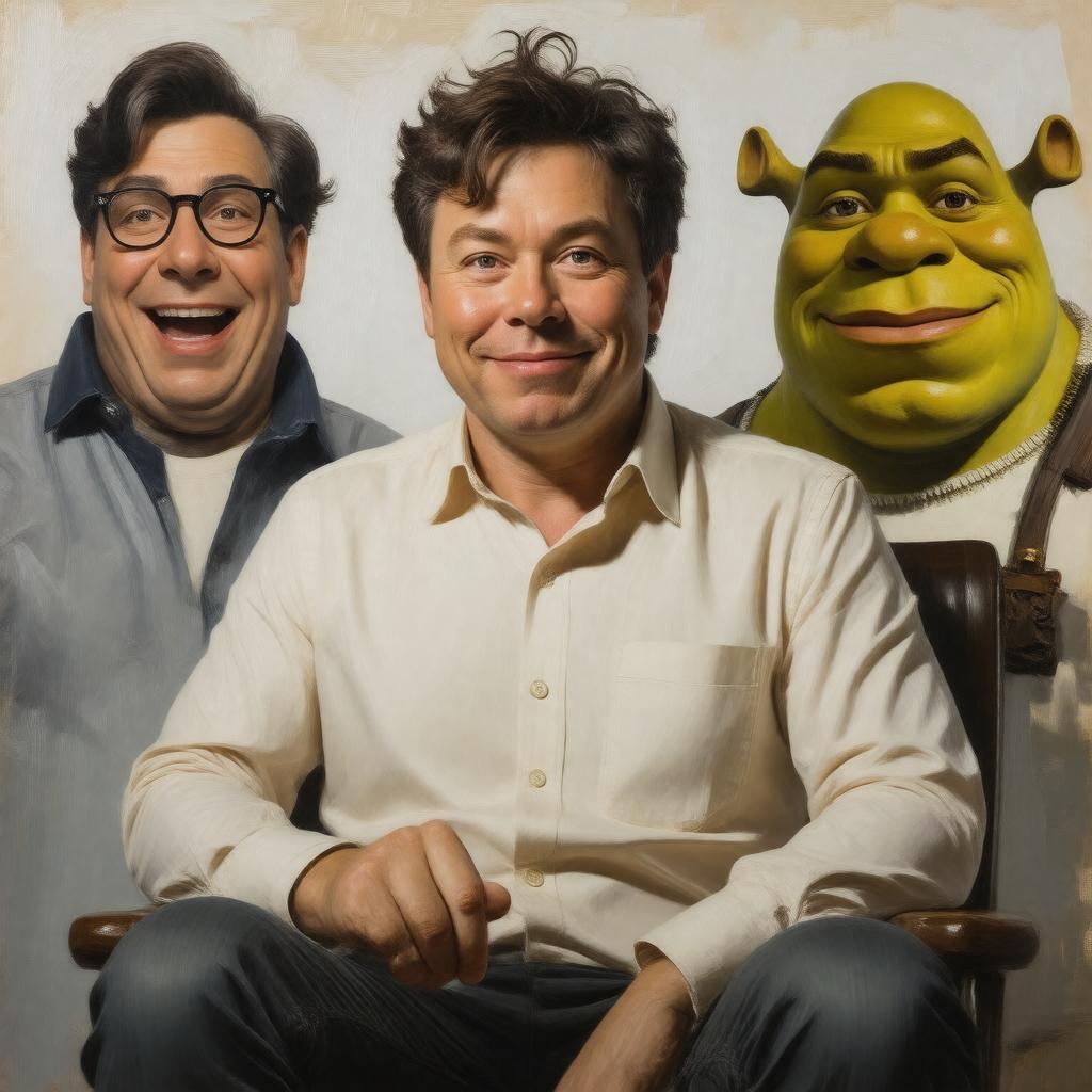 AI-created image of Mike Myers