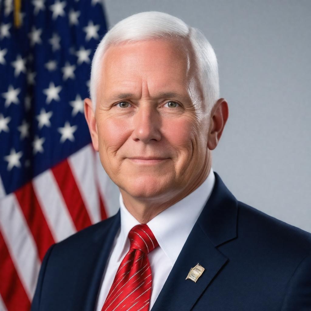 AI-created image of Mike Pence