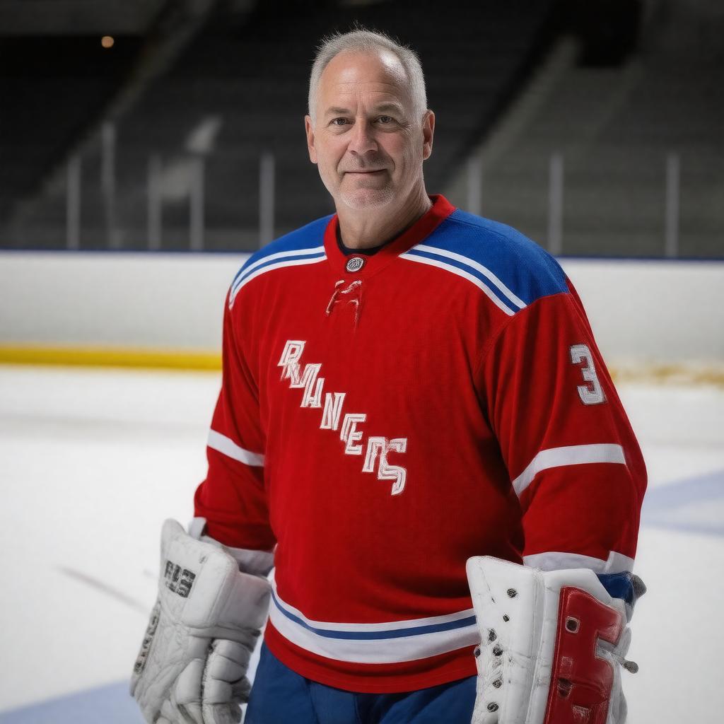 AI-created image of Mike Richter
