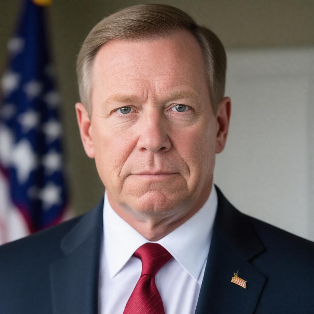 AI-created image of Mike Rogers